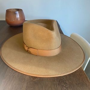 Lack of color Teak Rancher hat